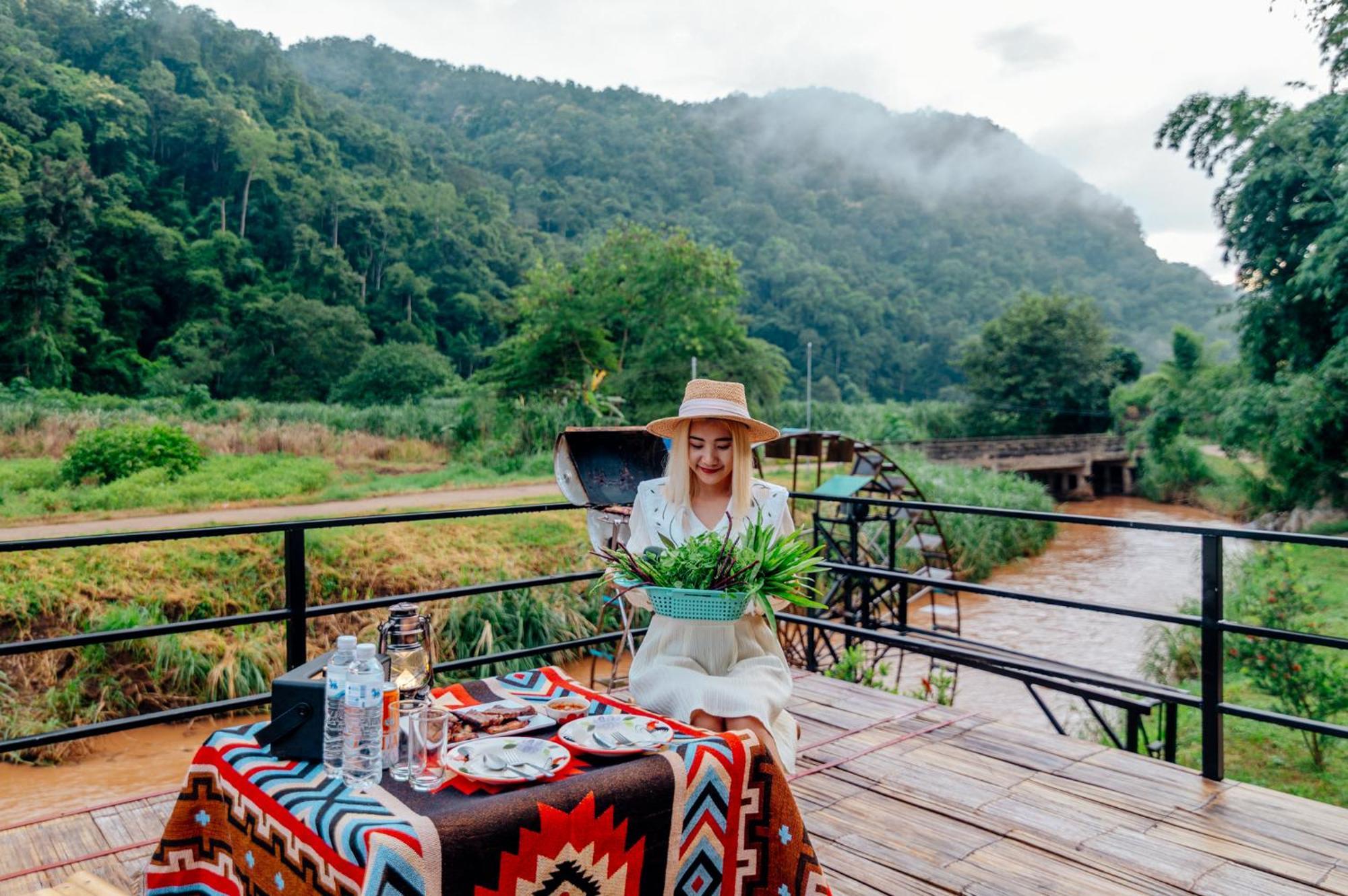 เนเจอร์วัลเล่ย์แคมป์ ปางมะผ้า Hotel Ngoại thất bức ảnh