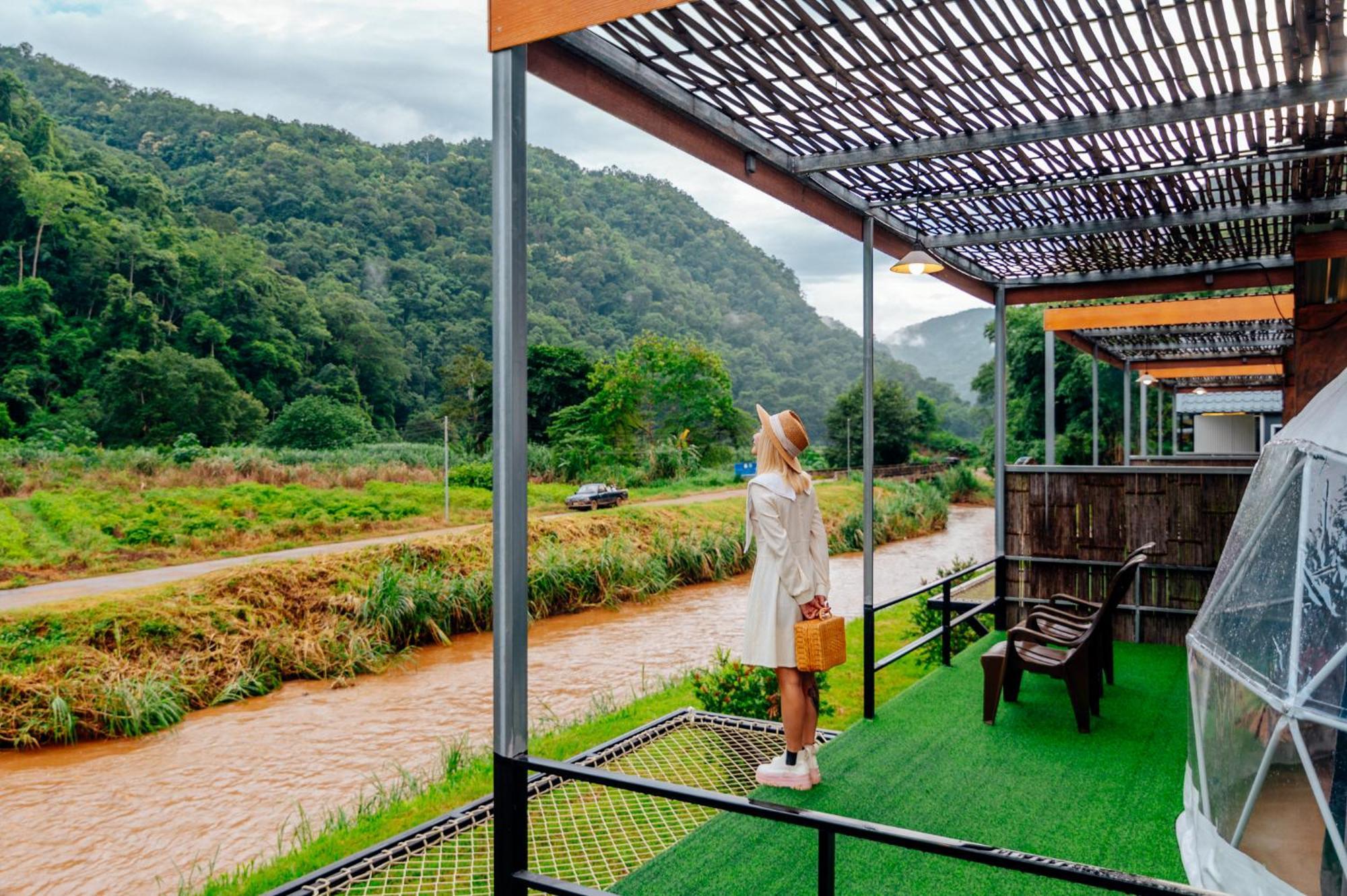 เนเจอร์วัลเล่ย์แคมป์ ปางมะผ้า Hotel Ngoại thất bức ảnh