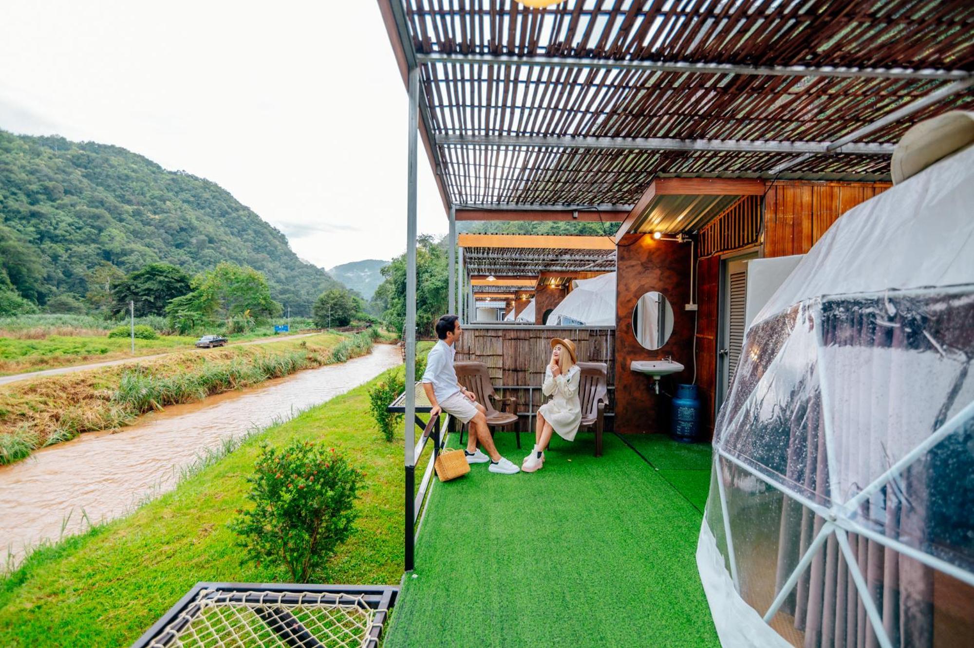 เนเจอร์วัลเล่ย์แคมป์ ปางมะผ้า Hotel Ngoại thất bức ảnh